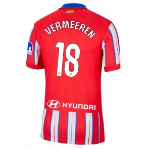 Atletico Madrid Arthur Vermeeren #18 Hemmatröja 2024-25 Kortärmad